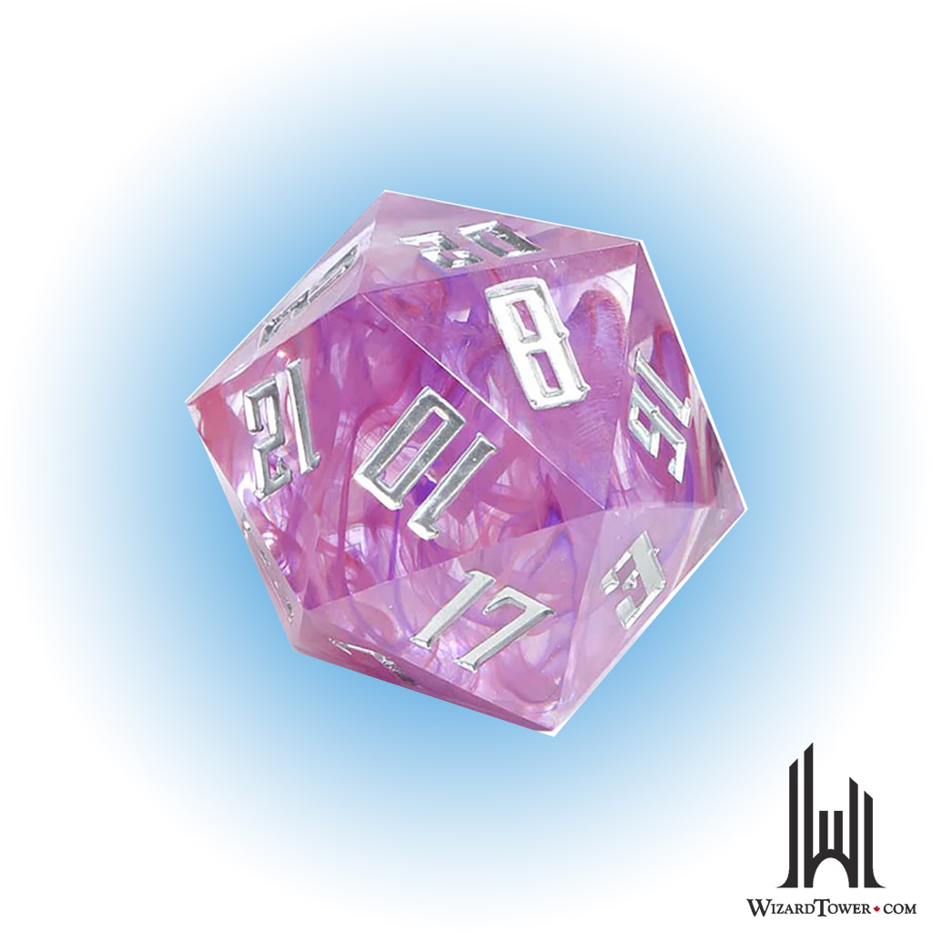 MEGA D20 COSMIC PINK 55MM SHARP EDGE